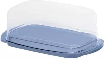 Rotho FRESH Butterdose 18 × 9,5 × 6,5 cm Horizon Blue Kunststoff