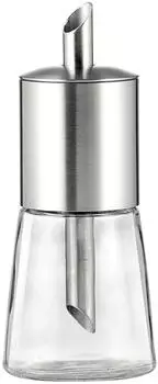 Ritzenhoff & Breker Basic Zuckerstreuer, Glas/Metall, transparent-silber, 15cm (825312)