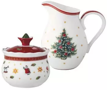 Villeroy & Boch Toy's Delight Milch- & Zucker-Set, 2-teilig, Keramik