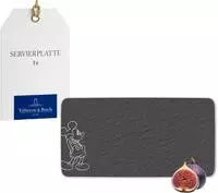 Villeroy & Boch Manufacture Mickey Mouse Servierplatte schwarz