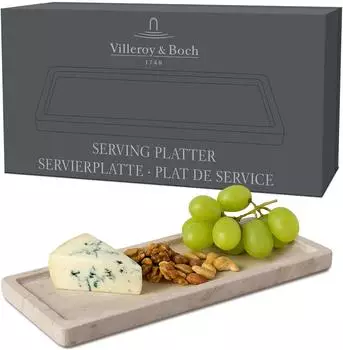 Villeroy & Boch Manufacture Travertine Servierplatte 25.5x10.5cm (1013752916)
