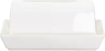 ASA Grande Butterdose 7 cm hoch wei&szlig;