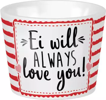 Sheepworld Eierbecher Ei will always love you! (46475)