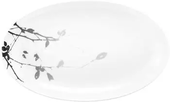Seltmann Weiden Liberty Servierplatte oval 24.1x14.4cm dark rose hip (001.764916)