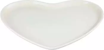 Le Creuset Servierplatte in Herzform 32cm meringue (80616327160003)