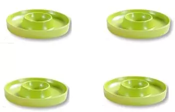 Kesper Eierbecher gr&uuml;n, 4 St&uuml;ck (00133)