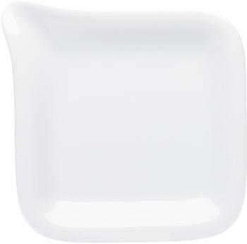 Kahla Five Senses Mini-Menüplatte 17 x 17 cm weiß