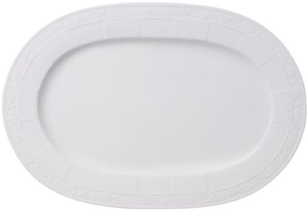 Villeroy & Boch White Pearl Platte oval 35 cm