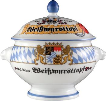 Seltmann Weiden Compact Bayern Löwenkopf Terrine mit Deckel 2 l