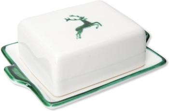 Gmundner Butterdose 125 g grüner Hirsch