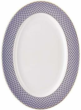 Rosenthal Platte 34 cm Francis Carreau Bleu