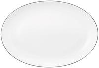 Seltmann Weiden Servierplatte "Lido Black Line" Platte oval
