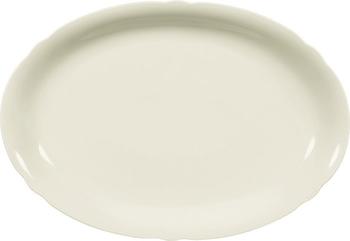 Seltmann Weiden Marie Luise Platte 35 cm oval elfenbein