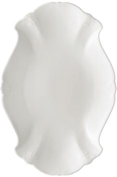 Hutschenreuther Baronesse Platte 32 cm oval weiß