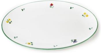 Gmundner Platte oval 33 x 26 cm Streublumen