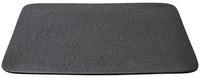 Villeroy & Boch Manufacture Rock Servierplatte (32,5 x 32,5 cm) schwarz