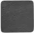 schwarz: Villeroy & Boch Manufacture Rock Servierplatte (32,5 x 32,5 cm)
