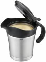 GEFU Thermosch&uuml;ssel "TREAT" 1 Stk. aus Edelstahl mit Klappverschluss, 0,5 Liter