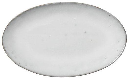 Broste Copenhagen Platte Nordic Sand beige klein oval (13,6 x 22 cm)
