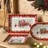 Villeroy & Boch Toy's Fantasy Kuchenplatte Santa und Kinder 35 x 22 cm