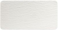 Villeroy & Boch Servierplatte 35x18 cm Manufacture Rock blanc