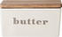 Bloomingville Hanyu Butter Box, Grey, Stoneware, Butterdose, Grau