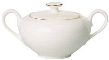 Villeroy & Boch Anmut Gold Zuckerschale Weiß