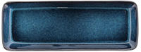 Bitz Gastro black dark blue Servierplatte rechteckig 38x14 cm