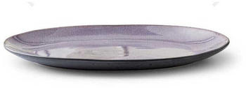 Bitz Gastro black lilac Platte oval 36x25 cm