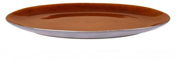 Bitz Gastro black amber Platte oval 45x34 cm
