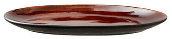 Bitz Gastro black amber Platte oval 36x25 cm