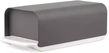 Alessi Butterdose Mattina dunkelgrau