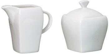 Ritzenhoff & Breker Via Melodie Zuckerdose und Milchk&auml;nnchen 2-teilig Wei&szlig;