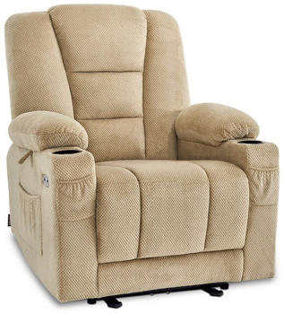 MCombo TV Sessel 150° Stoff (94x90x105 cm) beige
