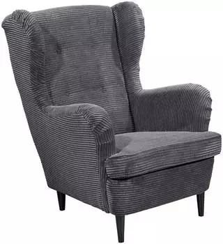 Stella Trading Oskar ohne Hocker 78x102x98 cm asche/grau