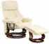 MCombo TV-Relaxsessel 9019 mit Hocker (6151-9068) cream