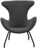 SalesFever Relaxsessel Teddyfell Metall schwarz 77x62x95 cm grau