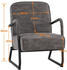 MCombo Relaxsessel mit Armlehnen (6151-4742) Dunkelgrau