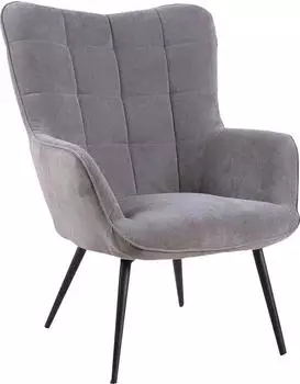 byLIVING Uta Webstoff Beine Metall pulverbeschichtet Dunkelblau+Schwarz