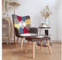 vidaXL Relaxsessel mit Hocker Patchwork Stoff (328184)