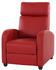 Mendler Fernsehsessel Relaxsessel Denver Kunstleder rot (28721)