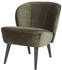 samt heißen grün (375690-156): Woood Sara fauteuil (375690 )