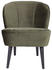 Woood Sara fauteuil samt heißen grün (375690-156)