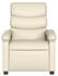 vidaXL Relaxation and Massage Armchair Imitation-Leather Beige (371721)