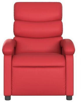 vidaXL Relaxation and Massage Armchair Imitation-Leather Red (371725)