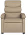 vidaXL Relaxation and Massage Armchair Imitation-Leather Light Brown (371726)