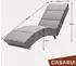 Casaria London Fabric Grey with heating function