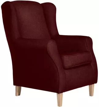 Max Winzer Lorris Ohrenbackensessel Uni (77x86x103m) rot (1652323)
