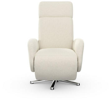 sit&more TV-Sessel 71x110x82cm manuell verstellbar Luxus-Microfaser beige
