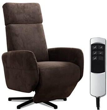 Cavadore TV-Sessel Cobra M (5287) dunkelbraun